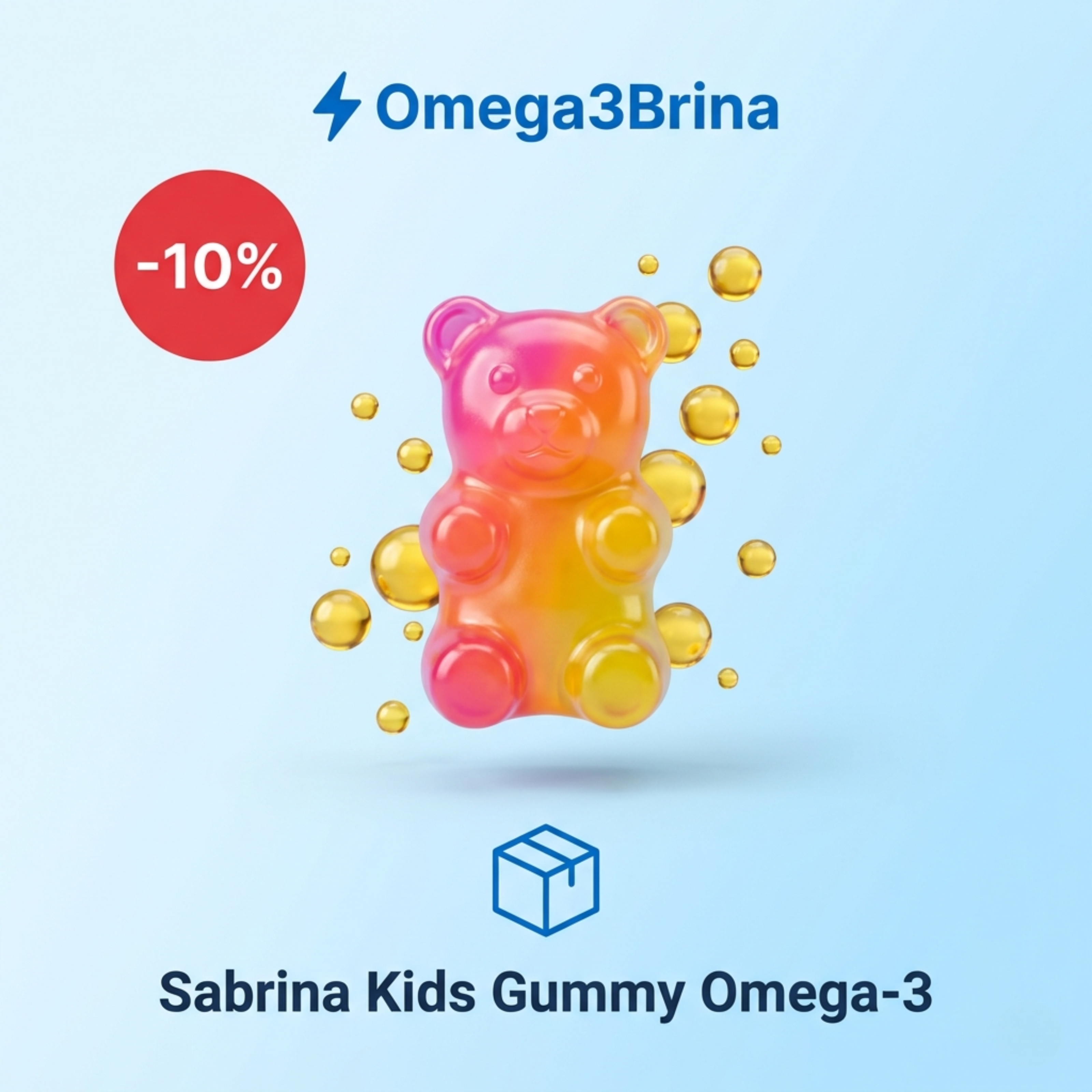 Sabrina Kids Gummy Omega-3